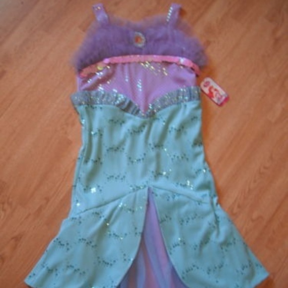 little mermaid girl dress
